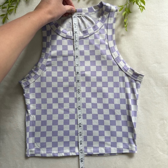 ❤️ Caution To The Wind | Checkered Tank - Picture 4 of 4